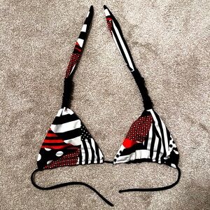 Brazilian cut bikini top, purchased in a bathing suit boutique in Florida.